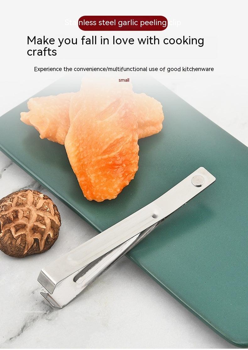 430 Stainless Steel Peel Garlic Clip Shell Removal Tool