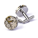 Mechanical Movement French Shirt Cufflinks