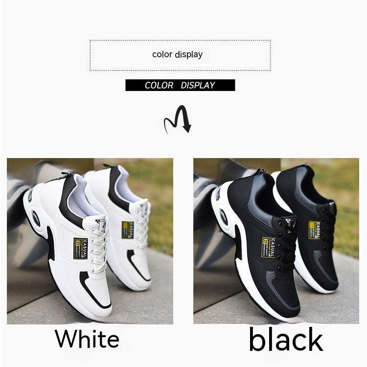 Waterproof Leather Shoes Casual Running