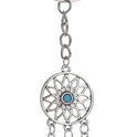 AliExpress foreign trade explosion models dream catcher Dreamcatcher simple fashion green beads key ring pendant