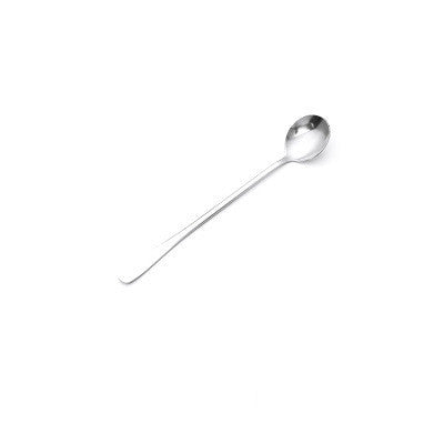 Stainless steel spoon with long handle