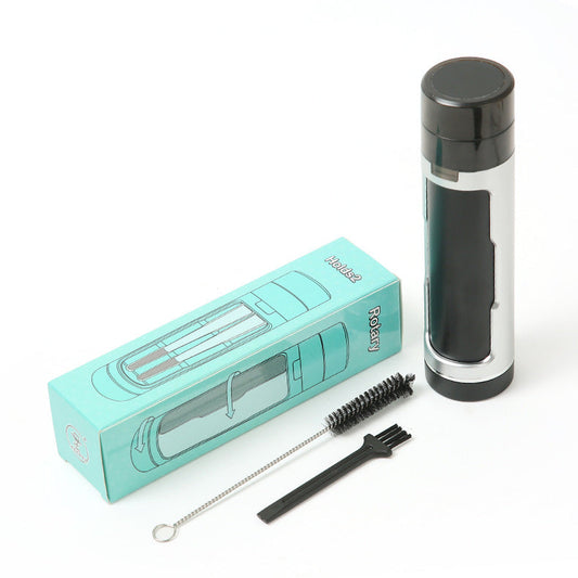 Portable double tube manual plastic grinder