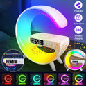 3in1 Smart G Lamp Bluetooth Speaker Wireless Charger RGB Alarm Clock Night Light