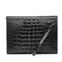 Leather Large Capacity Clip Bag Business Casual Clutch