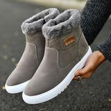 Winter snow boots short boots high-top men's shoes