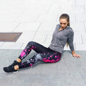 Women Leggings Printing Leggings Breathable Woman Pants