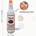 Pet Plush Wine Bottle Sounding Dog Molar Long Lasting Toy