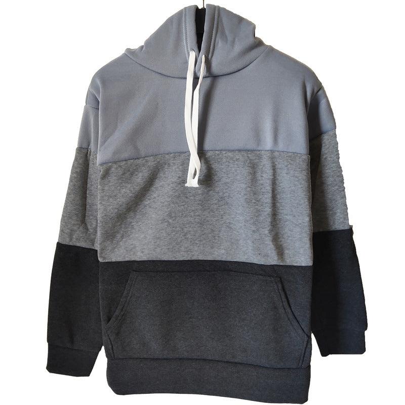 Plush And Thickened Long Sleeve Hoodie Coat