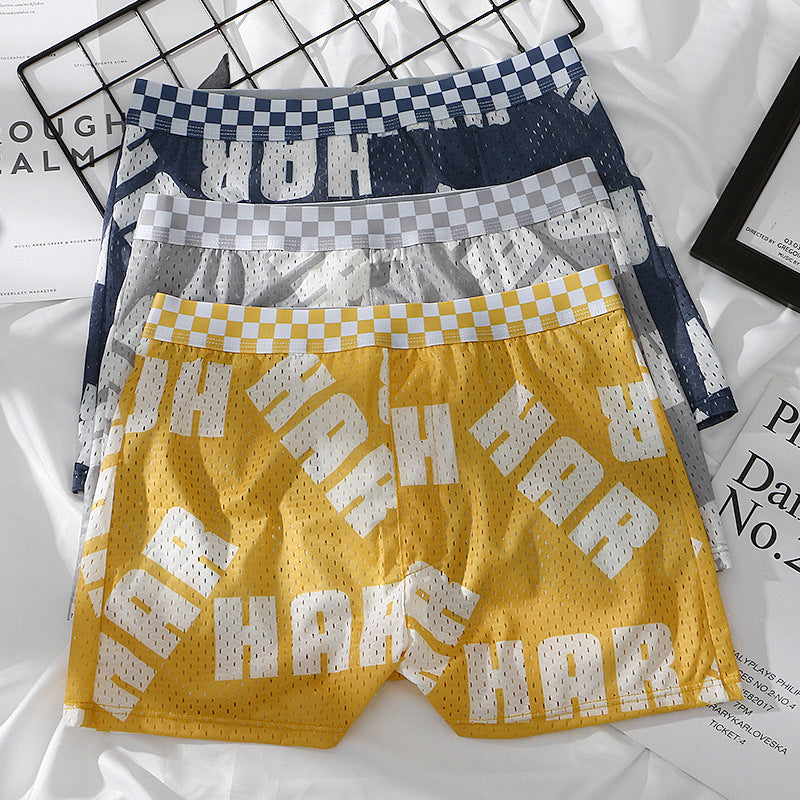 Mesh Men's Breathable Plus Size Mesh Underwear