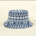 Versatile Geometric Graffiti Retro Fisherman Hat