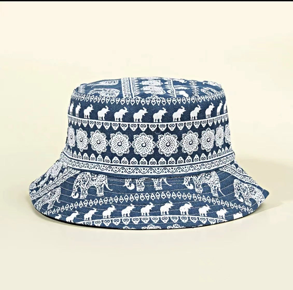 Versatile Geometric Graffiti Retro Fisherman Hat