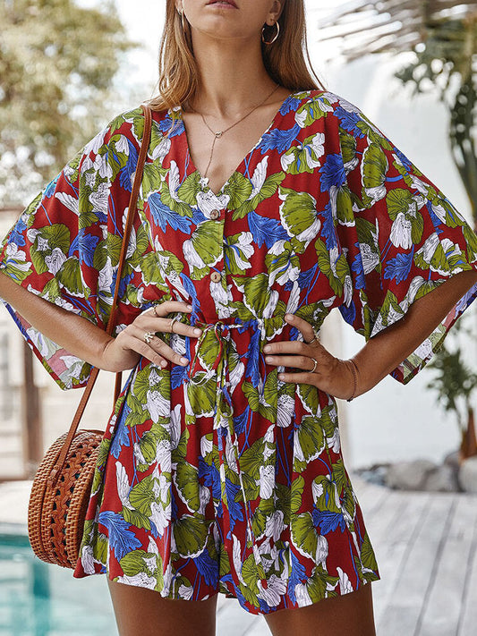 Printed spring summer Jumpsuit