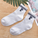 Women's alphabet tube socks