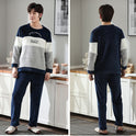 Comfortable Round Neck Warm Home Wear Casual Suit