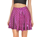 Shiny Multicolor Multi-Sized Fish Scale Skirt