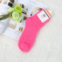 Solid Color Thick Warmth Floor Socks