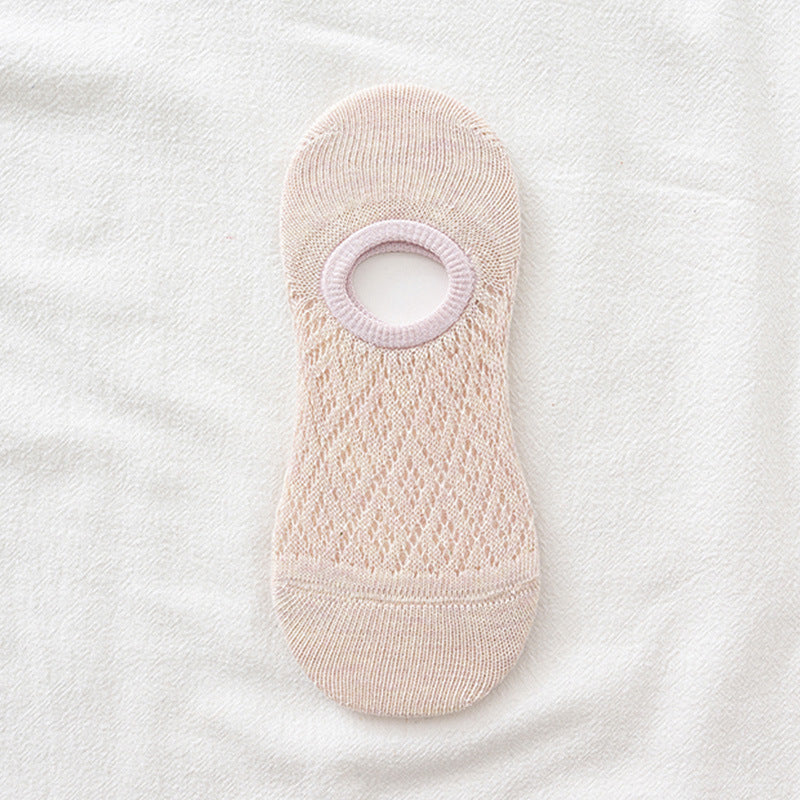 Mesh Short-cut Boat Socks Breathable