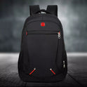 Mens Black Large Backpack Rucksack - Outdoor Sport Work School Travel Hiking Bag