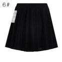 USA SIZE Large size women's high waist half skirt umbrella skirt pleated skirt sundress