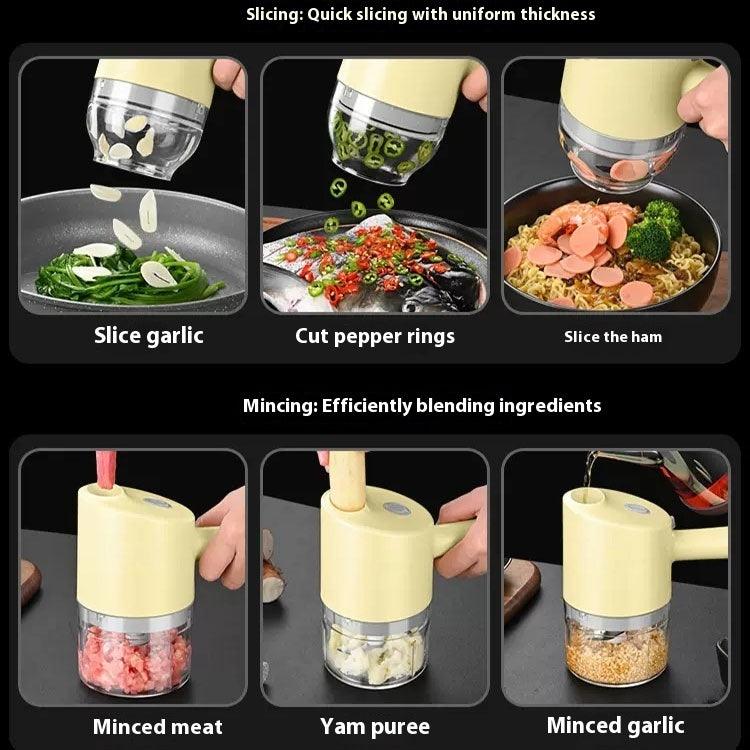 Wireless Garlic Grinder Electric Knife Mill