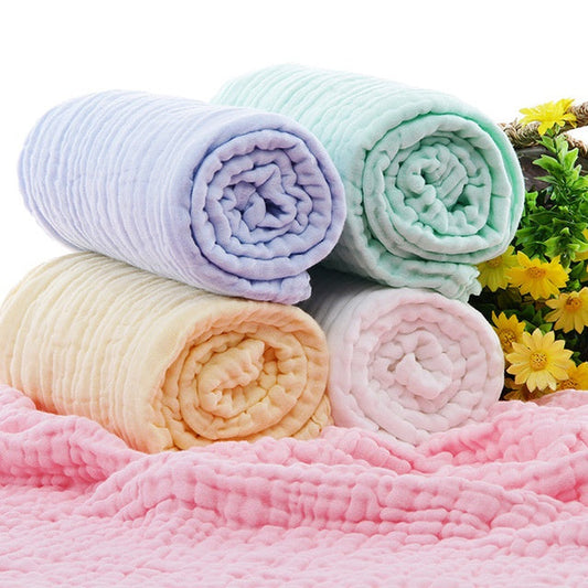 Plain gauze bath towel