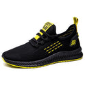 Flying woven sports running shoes