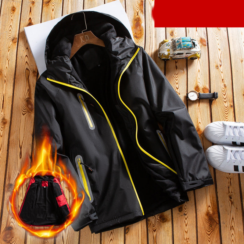 Men's Padded Jacket Middle-aged Father Winter Jacket