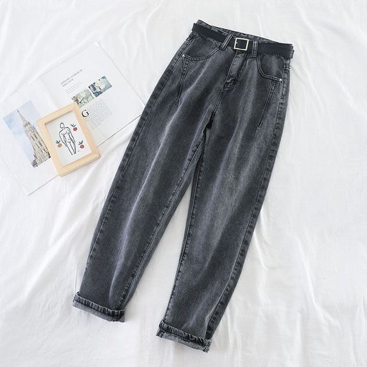 Women's slim high waist slim jeans