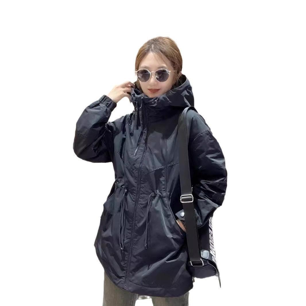 Casual Mid-length Outdoor Jacket Coat