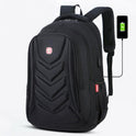 Men's USB Charging Waterproof Laptop Backpack