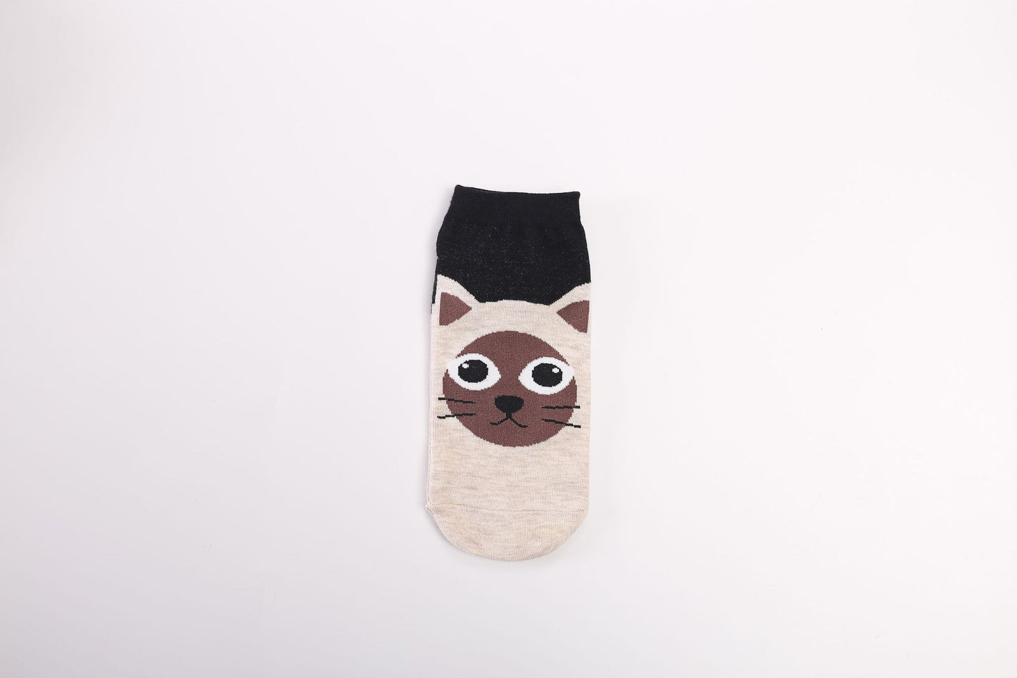 Women's Straight Cartoon Socks Cotton