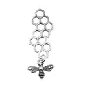 45x15mm 2.2g Flying Animal Hive Bee Pendant