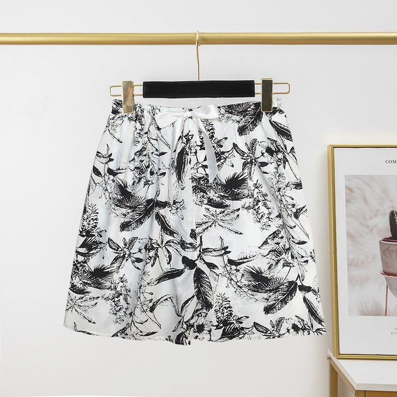 Women's Cotton Silk Pajama Pants Summer Thin Shorts Loose Casual