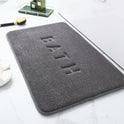 Cross-border Memory Foam Floor Mat Bathroom Bathroom Coral Fleece