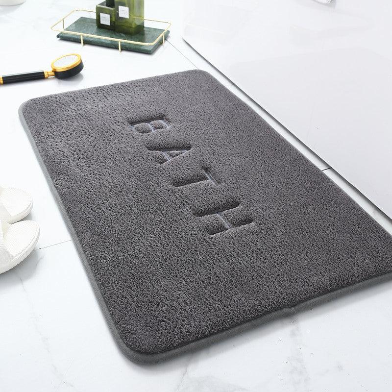 Cross-border Memory Foam Floor Mat Bathroom Bathroom Coral Fleece