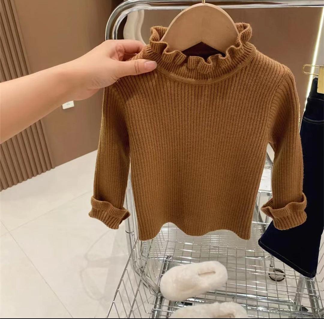 Spring And Autumn New Baby Knitted Top