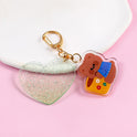 Acrylic  Guka Lovely Key Chain Pendant