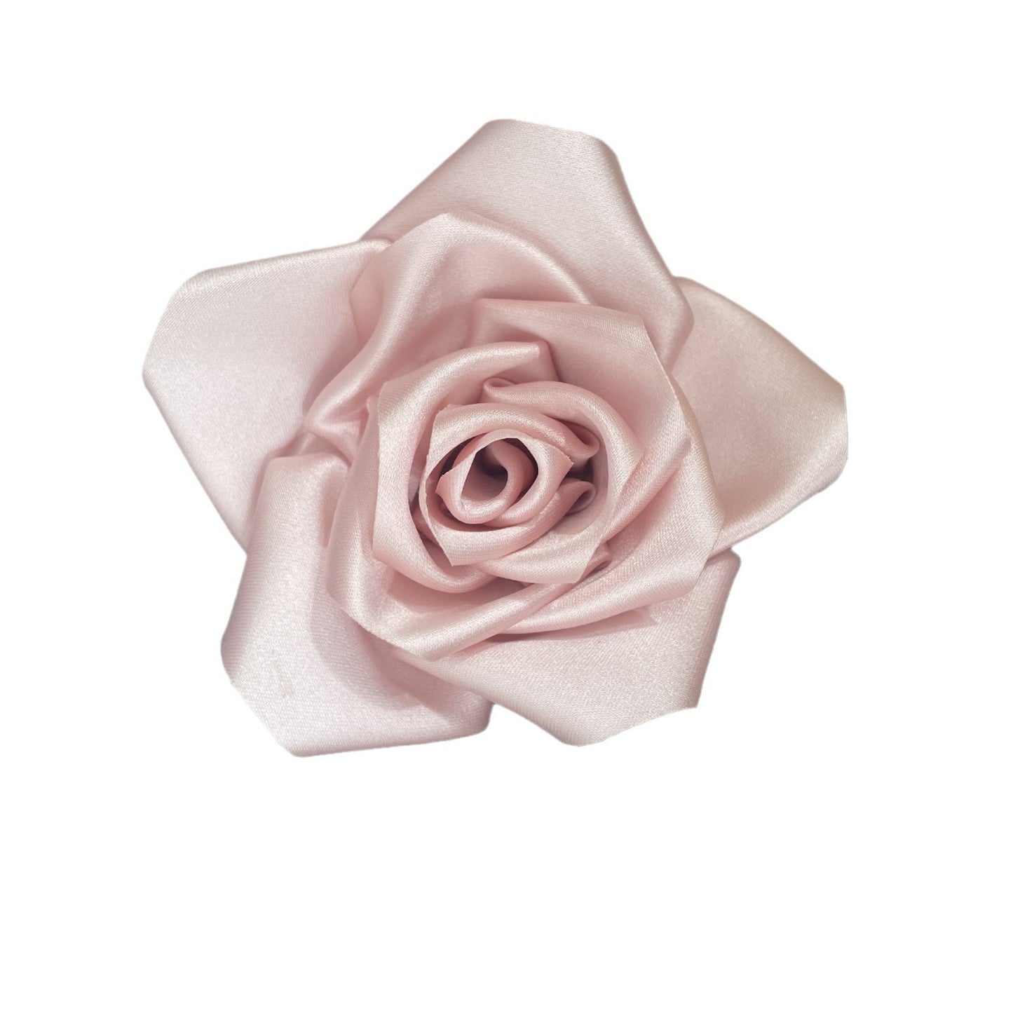 Side Clip Three-dimensional Silk Rose Clip