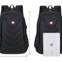 Men's USB Charging Waterproof Laptop Backpack