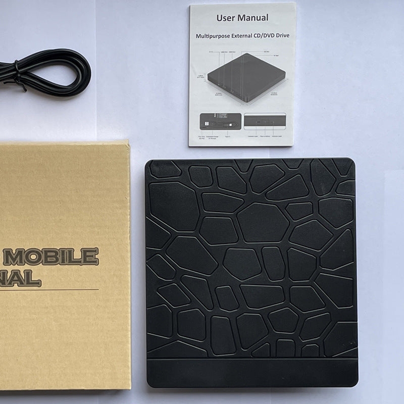 5-in-1 Multi-function External Optical Drive Notebook Computer Recording Machine Plug-in External