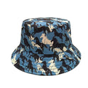 Versatile Geometric Graffiti Retro Fisherman Hat