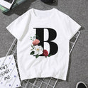 ABCD monogrammed T-shirt