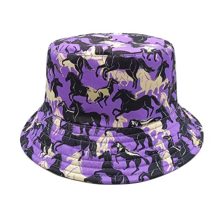 Versatile Geometric Graffiti Retro Fisherman Hat