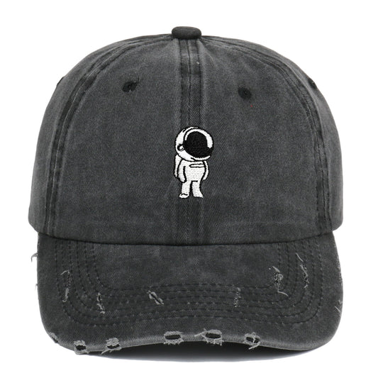 Spaceman Washed-out Vintage Distressed Baseball Cap