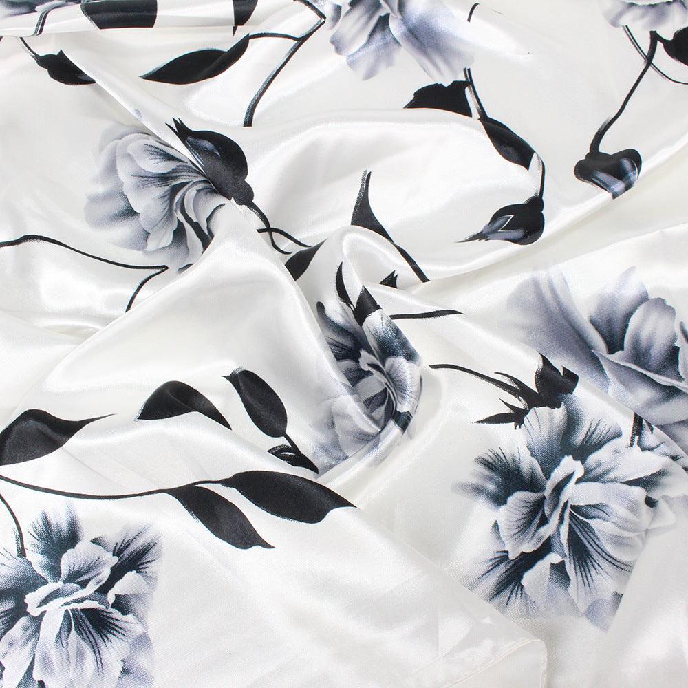 Colorful Silk Neck Scarf