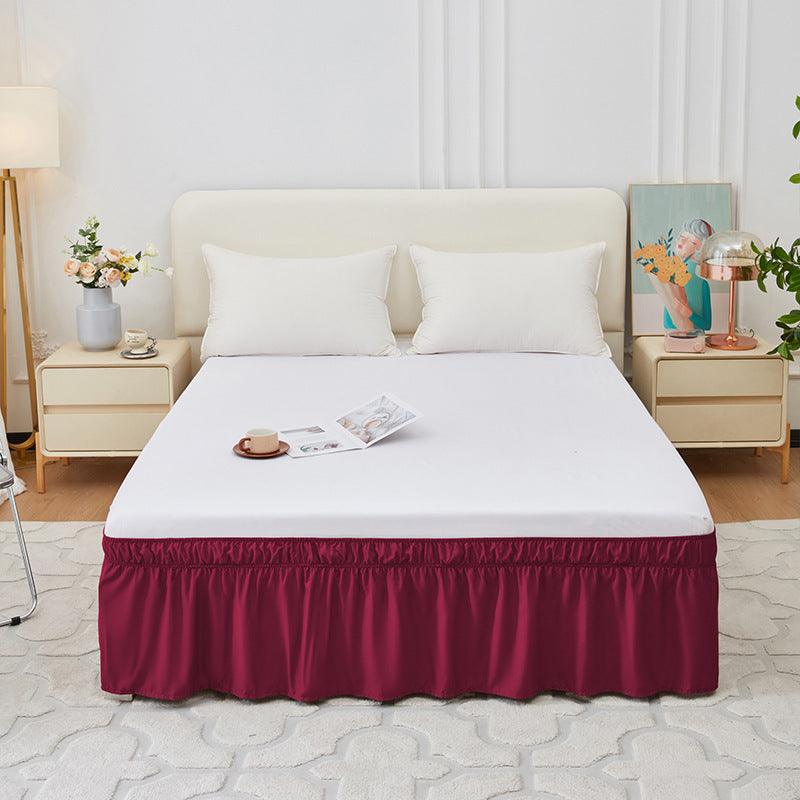 Elastic Band Non-slip Elastic Embedded Bed Skirt