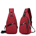 Men's Charging Bag Sports Canvas