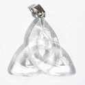 Natural Crystal Stone Celtic Knot Pendant Ornaments