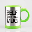 Automatic Stirring Glass Lazy Electric Mug Stainless Steel Electric Rotating Coffee Cup