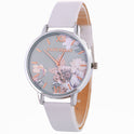 Women's Quartz Watches Major Brand Huawa Belt Quickly Sells Wish Source Broken Flower Watches